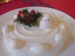 クリスマスケーキ【クリスマスレアチーズケーキ】